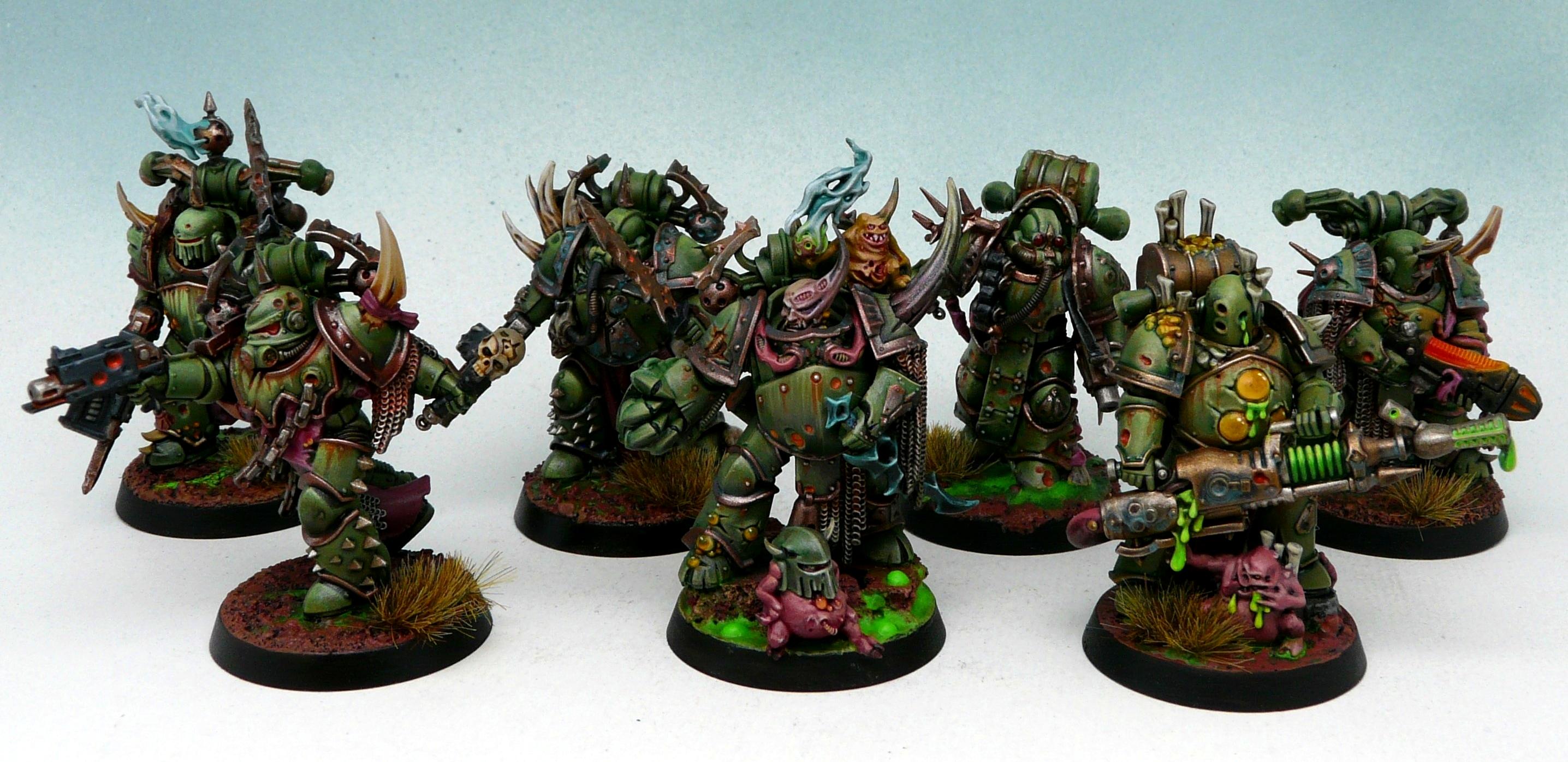 Chaos Space Marines, Death Guard, Hereticus Astartes, Nurgle, Plague Marines Plague marines
